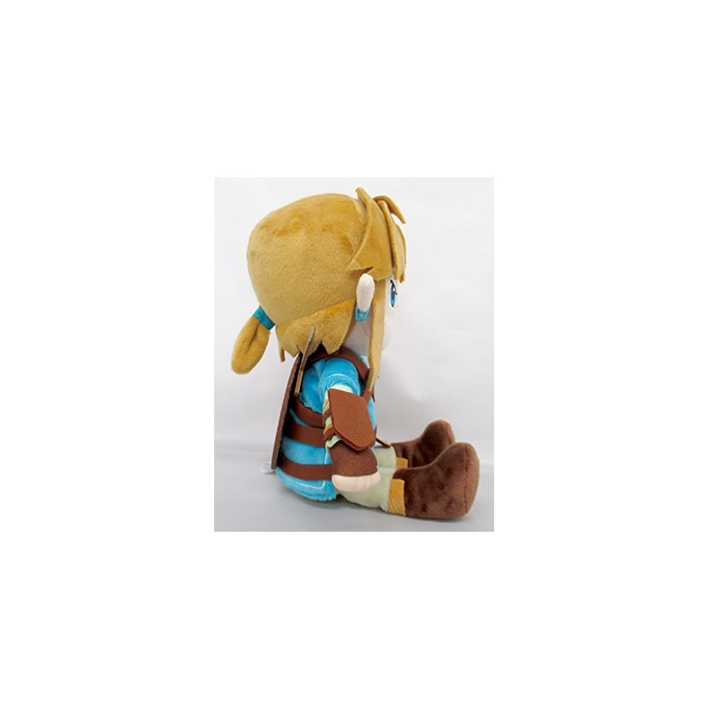 Sanei Boeki Zelda Breath of the Wild Link Plush Toy 28cm W13×D10 Soft Collectible