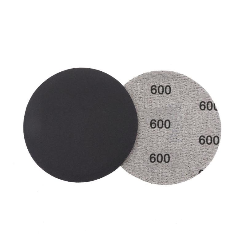 Pack of 30 Wet Dry Polishing Sandpaper Discs Abrasive Sheets Carbon Silicon Materials for Automotive Metal Woodworking