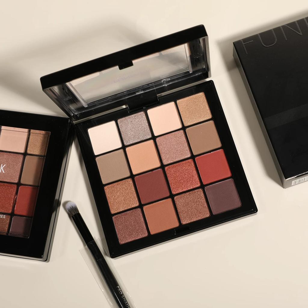 Another Amazing Service! Fall and Winter Eye Shadow Plate 2025 New Arrival Earth Color Daily Light Makeup Atmosphere Makeup Authentic