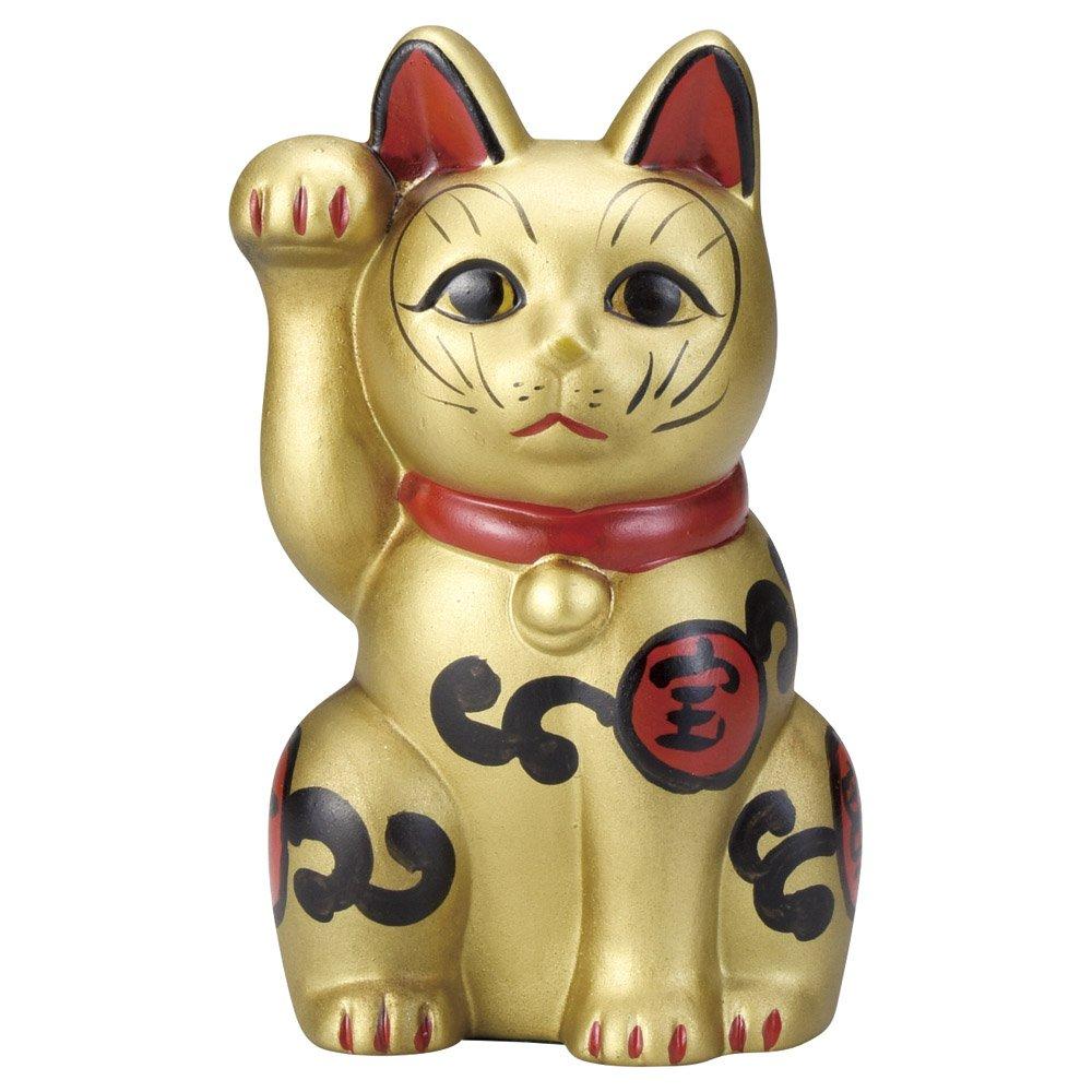 Antique Auspicious Restoration Gold Japanese Japanese Commercial Use Cat, [15cm] [Lucky Cat] Restaurant, Inn, Tableware, Dining, Stylish,
