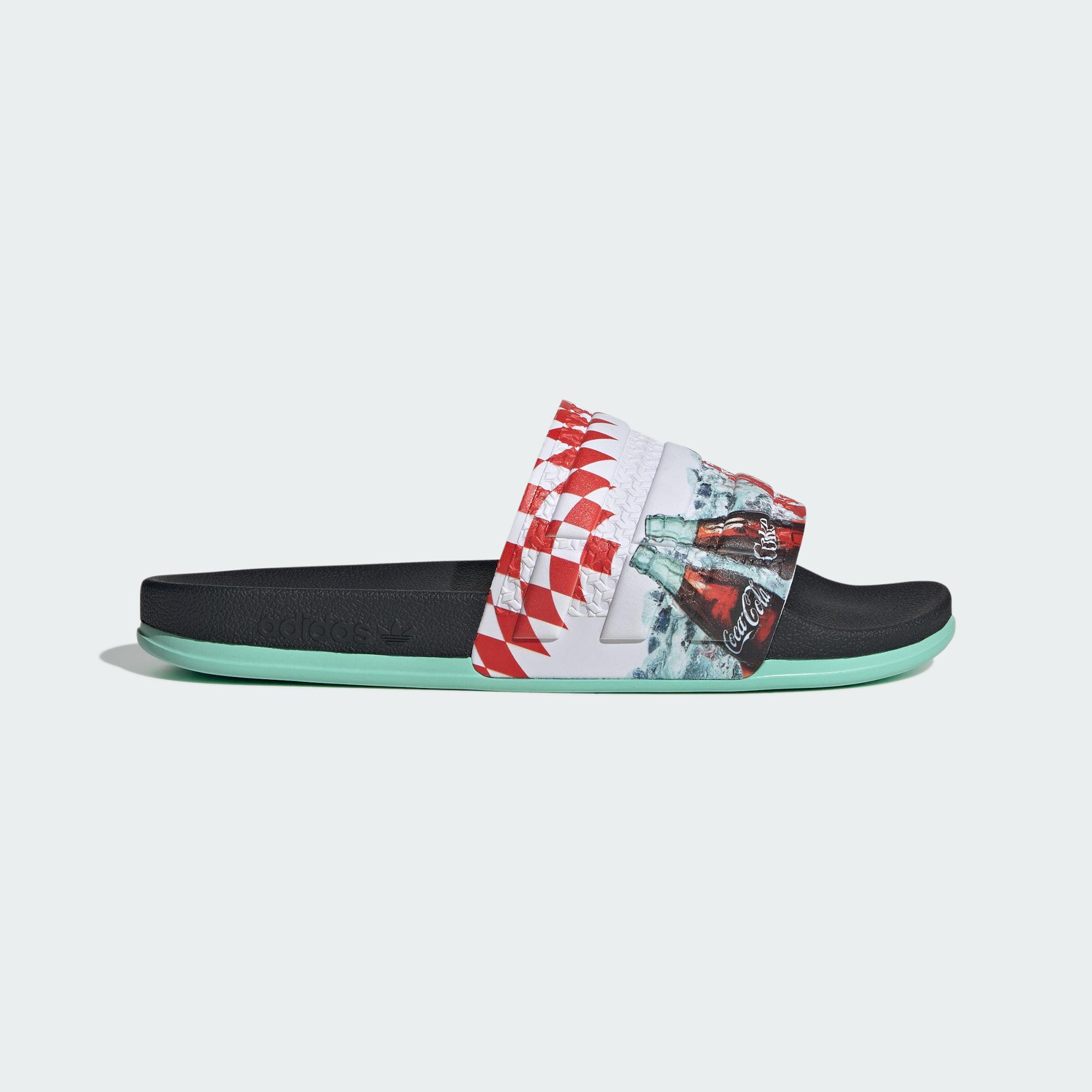 Coca-Cola x adidas Adilette OG CF Slide Black White 36.5