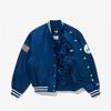 New Era Mlb La Dodgers Authentic Stadium Jacket Blue 14742069