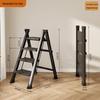 Lightweight 3-Step Folding Telescopic Ladder