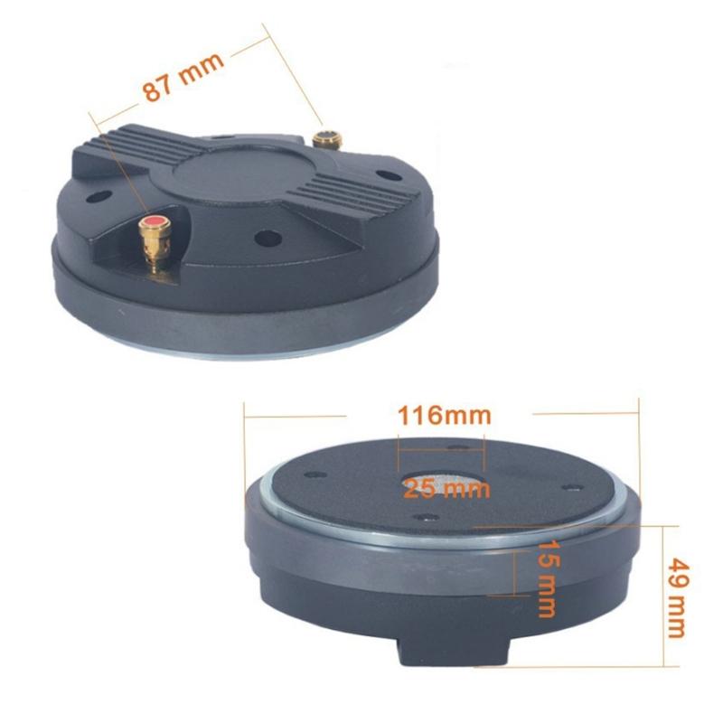 8OHM Magnetic Screw Professional Horn Tweeter Driver Tweeter Assembly Tweeter Speakers Tweeter Driver Head Assembly
