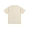 AMI 2025 Summer New Loose Plus Size Pure Cotton Embroidery Couple T-shirt