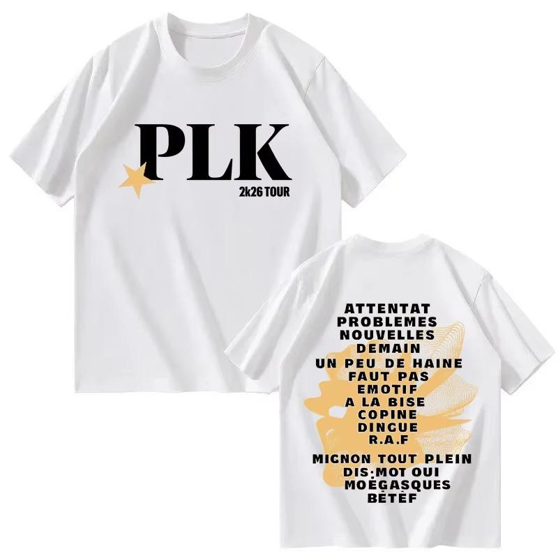 Rapper PLK 2026 Spring summer Trendy Graphics Tshirt Mens Womens Clothing Fashion Tshirts Casual Short Sleeves Top Streetwear