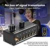 with Volume Control Knob Audio Selector Switcher Signal Selector  for Speaker Subwoofer