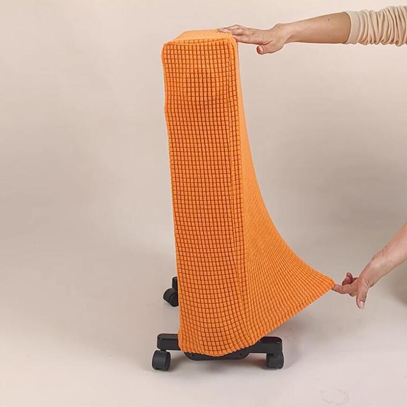 S/M/L Radiator Dust Cover Solid Color Elastic Household Oil Tin Dust Case Heater Dust Protective Covers Home Storage Cleaning
