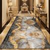 Luxury Marble Decoration Long Corridor Carpet Living Room Runner Rug Hotel Party Aisle Floor Mat Home Room Doorway Hallway Rugs