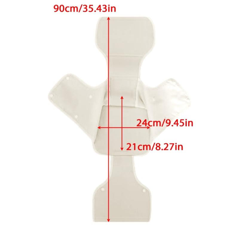 Kinderwagenkissen, Sicherheitsstuhl-Innenschutzmatte, weiches und bequemes Kinderwagenkissen, Wagen-Stützpolster