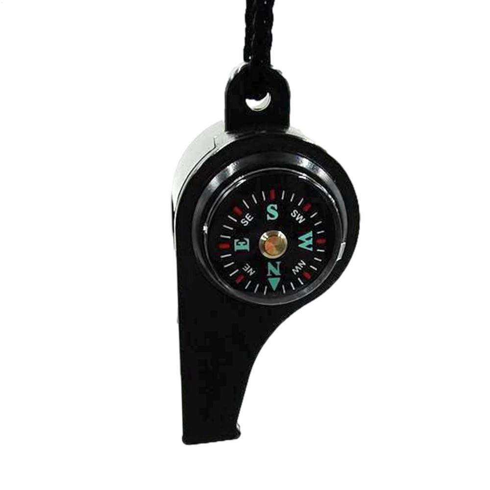 Safety Whistle For Women Compass Hiking Survival With Thermometers Compass Hiking Light Outdoor Equipment For Kayaking Boating