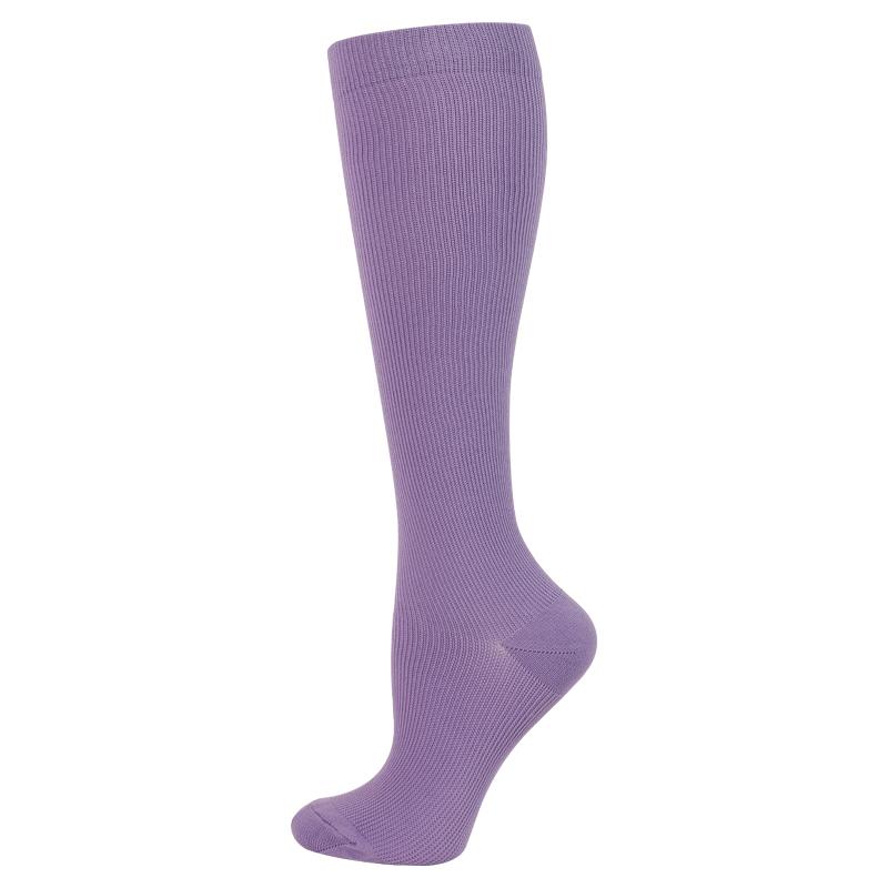 26 Styles Compression Candy Color Stocking Blood Circulation Promotion Slimming Compression Socks Anti-Fatigue Comfortable Socks
