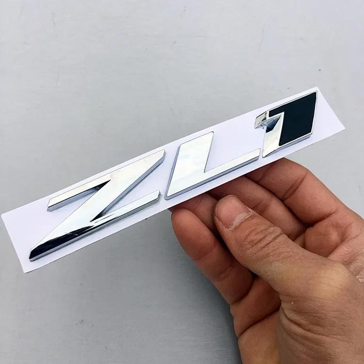 Car Sticker Emblem Badge Trunk Decals for Chevrolet Camaro ZL1 Colorado Z71 OFF ROAD 4X4 SIERRA GMC Suburban Stickers ZL1 Metal