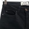 ACNE STUDIOS skinny pants W24 black stretch Women Used
