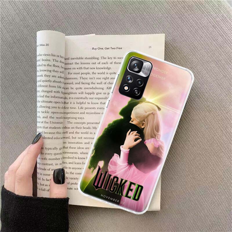A-Ariana G-Grande Wicked Phone Case For Redmi Note 13 12 Pro Plus 14 15 Pro 5G 11 11T 11E 11S 10 Pro 10S 9 9S Cover Cell Clear T