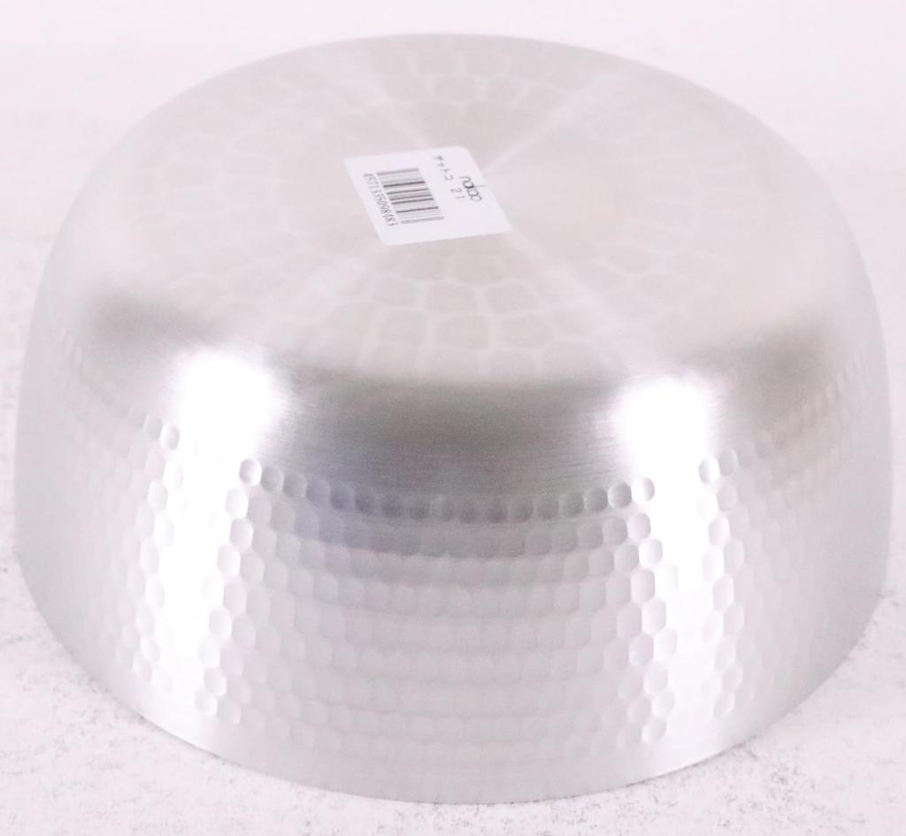 Gehämmerter Yattoko-Topf aus Aluminium (mit Skala) 21 cm