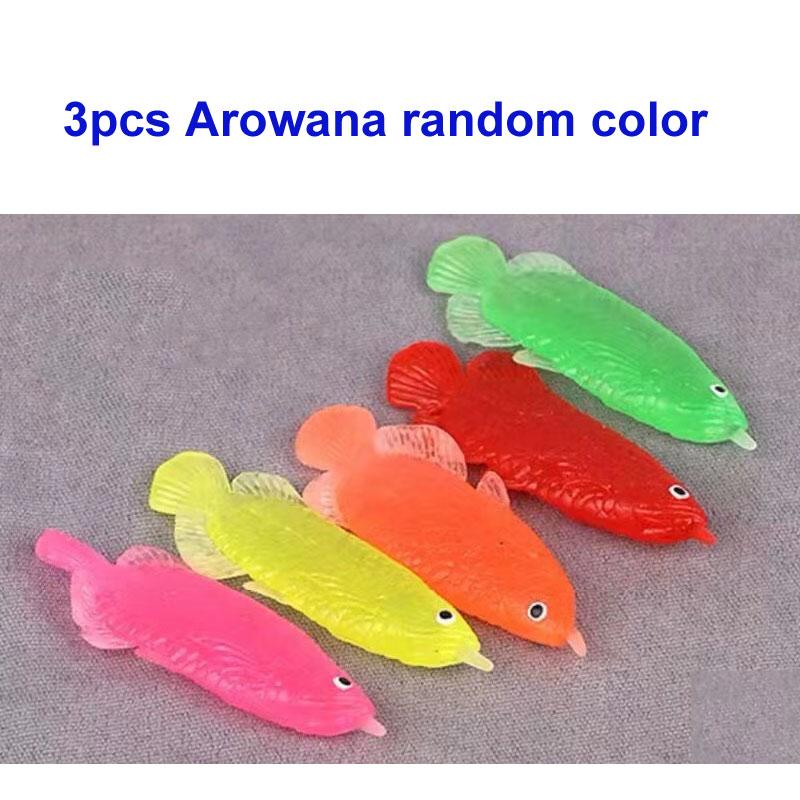 Children's 10Pcs/Set Kawaii Simulation Rubber Goldfish Baby Bath Water Play Games Toys for Kids Toddlers Bathing Shower Gifts