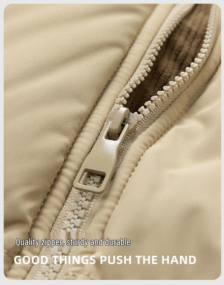 2025 Unisex Hooded Winter Jacket: Windproof, Plus Velvet, Thickened, High Quality Cotton for Couples
