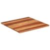 Tabletop Solid Wood 25-27 Mm 70x70 Cm