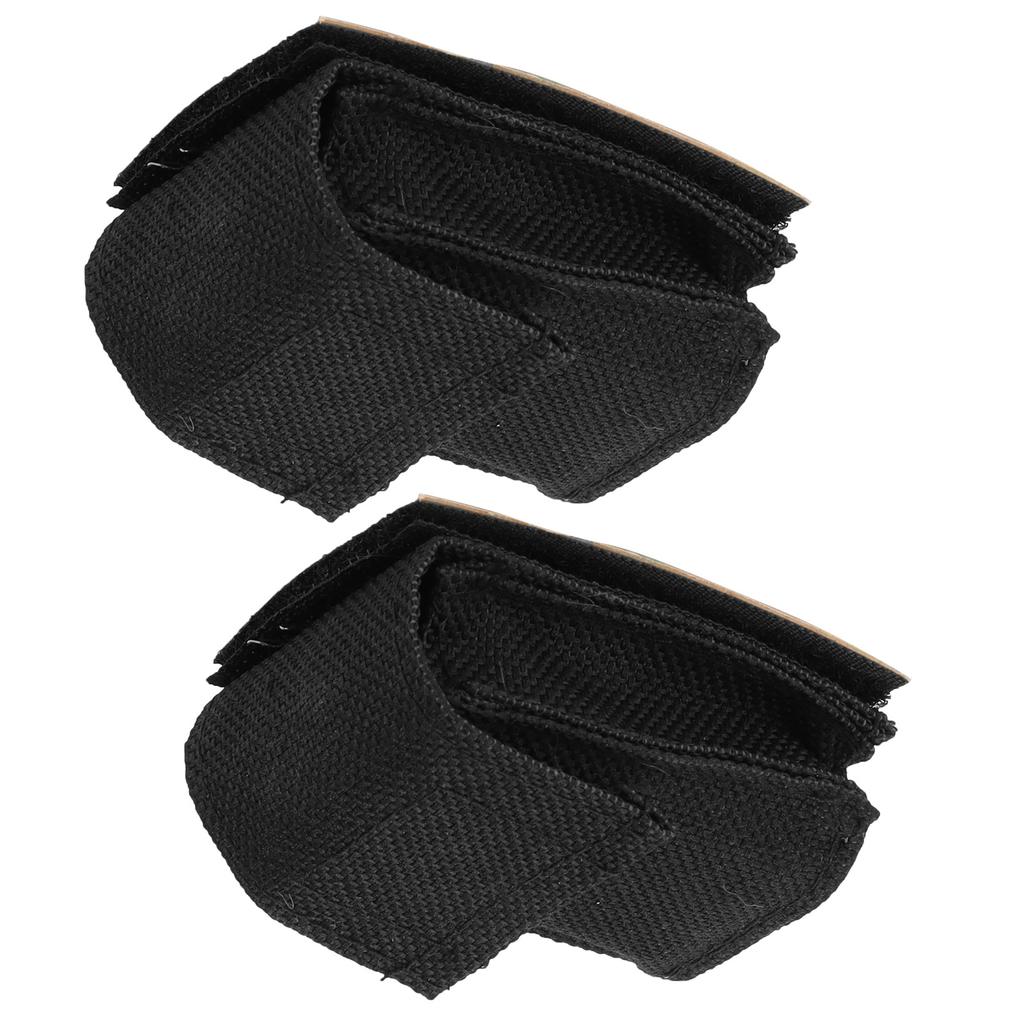 2Pcs Bass Battery Case 9V Guitar Pickup Nylon Holder Bag Cover Set Kit Accessory