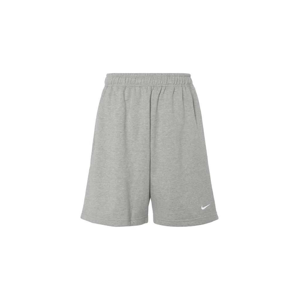New Nike Solo Swoosh Casual Shorts Men's Light Gray DX0818-063