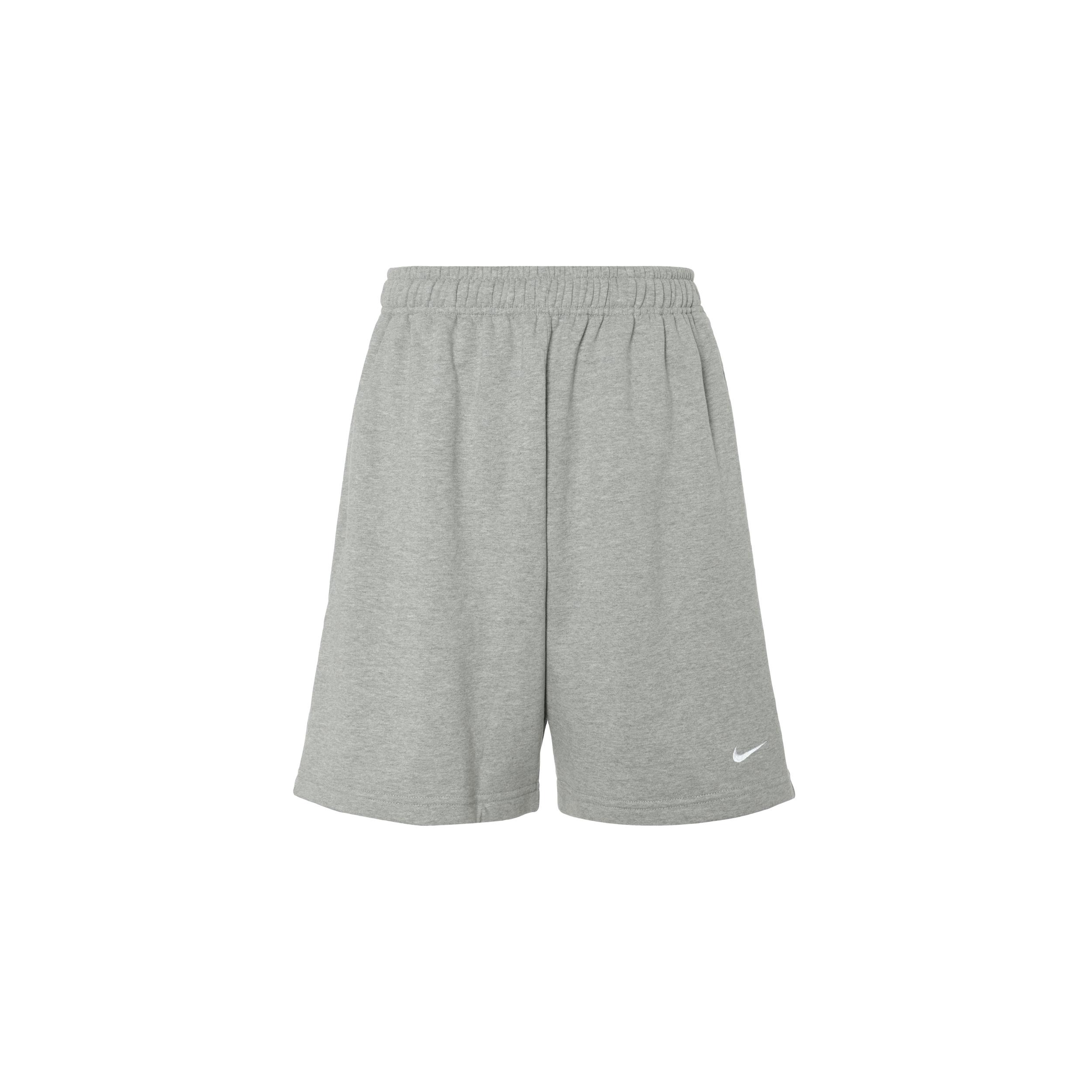 

New Nike Solo Swoosh Casual Shorts Men s Light Gray DX0818-063 L