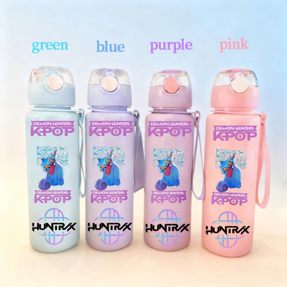 700ML KPOP Devil Hunter Stainless Steel Insulated Mug Anime Cartoon Style Portable Cup Fit designed for Students plus Children