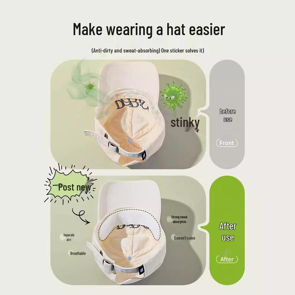 Military Training Disposable Sweat-Absorbent Hat Liner Strip