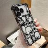 Gothic Skull Case for Apple iPhone 17 Pro Max 12 Plus Air 13 16 17 15 11 14 XS XR Phone Cover Funda