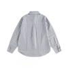Unisex Oversized Plaid Shirt Jacket Loose Fit Casual Long Sleeve Cotton Top