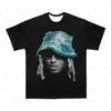 Rapper Future Retro Graphic American T Shirt Men's Hip Hop Clothing T-Shirts Y2k Unisex Fashion Oversized Ghetto Gangster Top