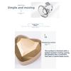 Heart-shaped Led Lighted Jewelry Box, Diamond Ring Gift Storage Packaging Box, Ring Box