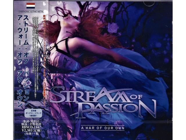 [CD] A War Of Our Own Nomal Edition Stream Of Passion RBNCD-1167 Gothic Metal