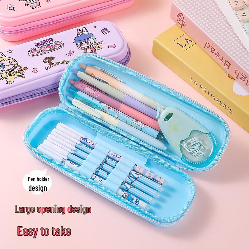 Cartoon Large-Capacity Pencil Case - Kids' Stationery Storage Box