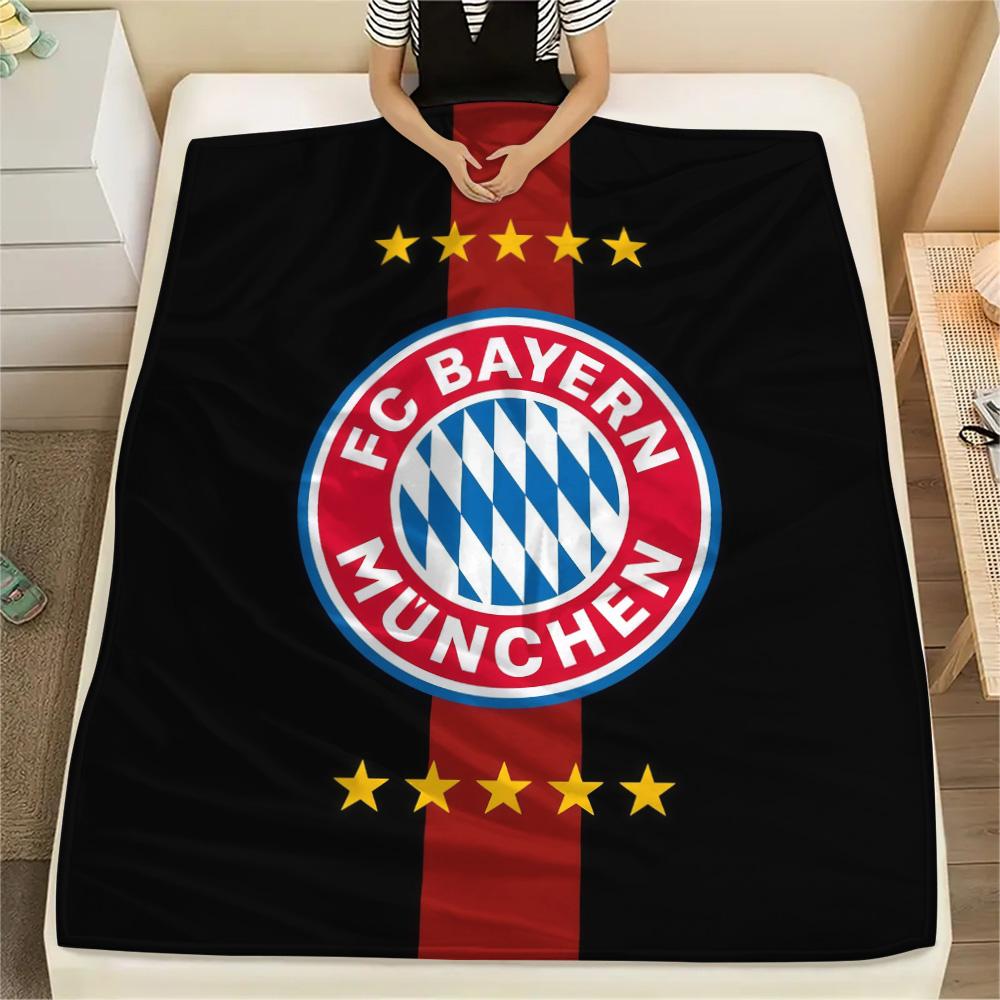 Bayern München3 Flannel Blanket, High quality Comfortable for All Seasons, Home Decor, Warmth and Comfort