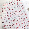 5D Jelly Tomato Nail Art Sticker Romantic Bowknot Twinkling Star Fun Fruit-Themed Self Adhesive Decoration Manicure Decal DIY