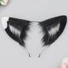 Animal Cosplay Costume Fauxs Furs Wolf Cats Foxes Tail and Cats Ears Headbands Halloween Party Costume Accessories