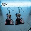 Halloween Jewelry for Women 1 Pair Theme Dangle Drop Earrings Women, Scary Blood Punk Style Statement Accessories Clown Acrylic Earrings, Creative