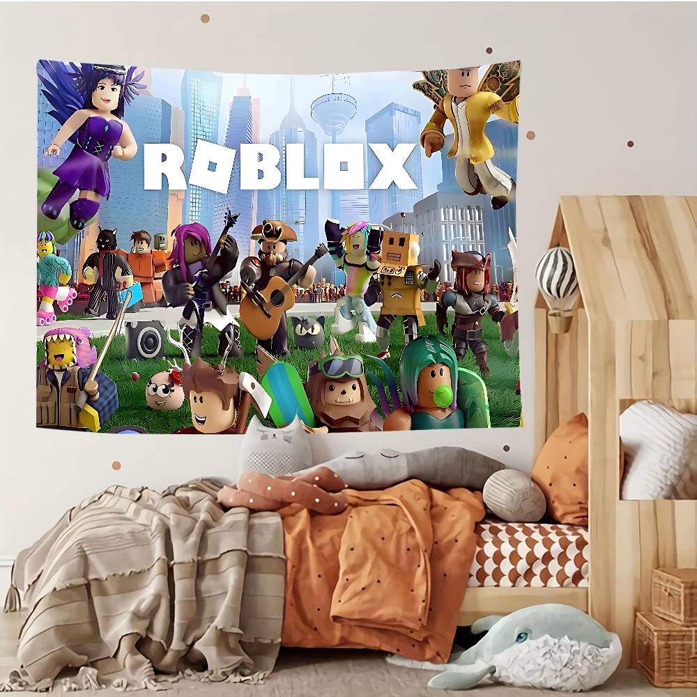

RRobloxsw Tapestry Customizable Tapestries Of Various Styleswall Hangings Celebrity Photo Printingwall Hangings 74x94cm(29x37in)