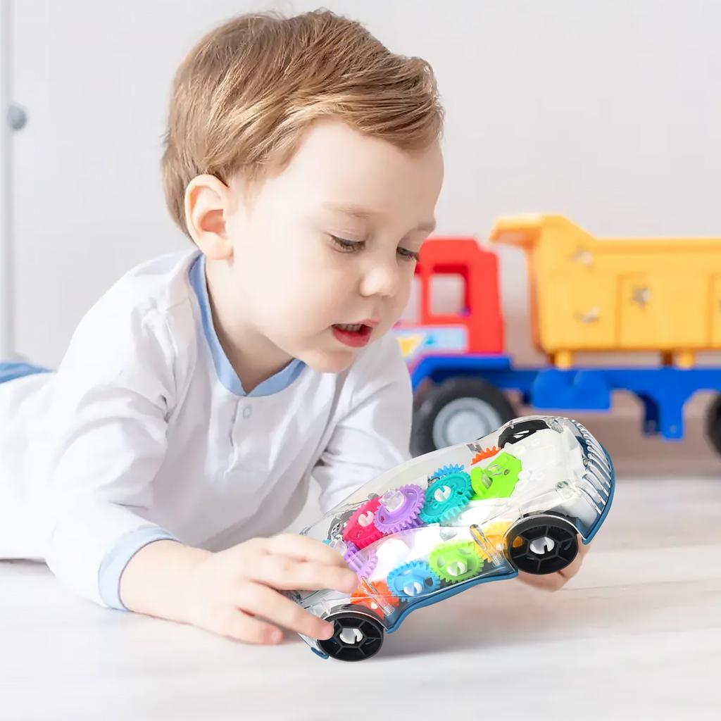 Transparent Gears Sports Car Toys Mechanical Car Toys Concept Racing Car Toys Gimbal Car Toys Electronic Car Toys Car Toys With Music And Lights