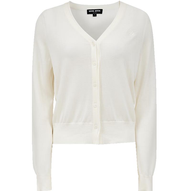 

VEROMODA Soft Embroidered V-Neck Knit Cardigan XS