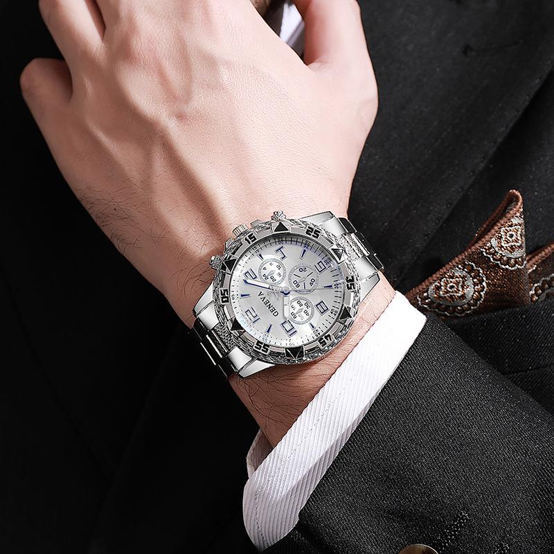 Herrenuhren Luxusmarkenuhren Für Herrenmode Hohe Qualität Luxus Einfache Armbanduhr Business Vollstahl Sport Herrenuhr