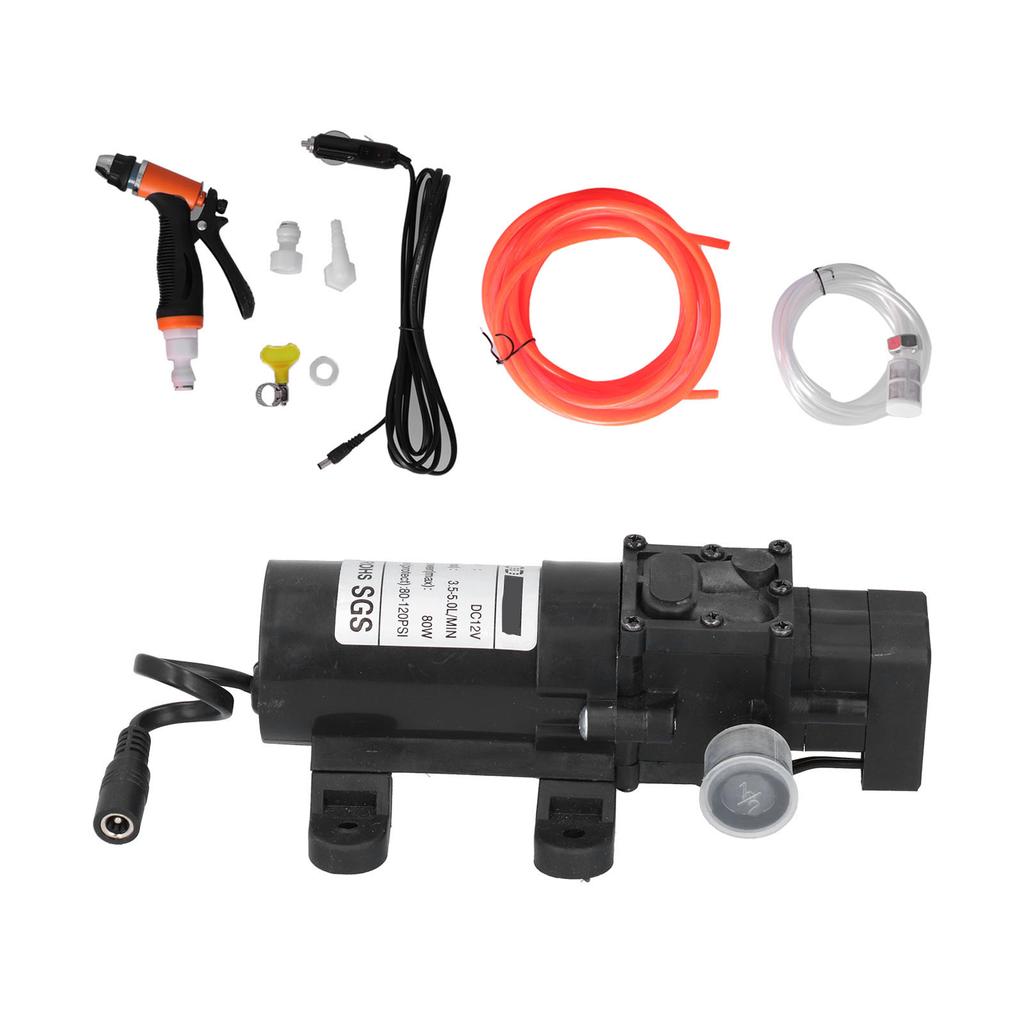 Auto-Hochdruckreinigerpumpe, tragbares Hochdruck-Autowaschpumpen-Reinigungsset für den Hausgarten