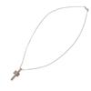 Used AUTHENTIC GUCCI Cross motifNecklace Silver Silver925