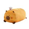 Kapibara Baking Series Baguette Croissant Long Pillow Plush Toy Sleeping Ragdoll