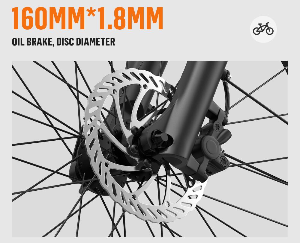 Elektrokolo ONESPORT OT07, 250W motor BAFANG, 36V 10.4AH baterie, 27.5' pneumatiky, max. rychlost 25 km/h