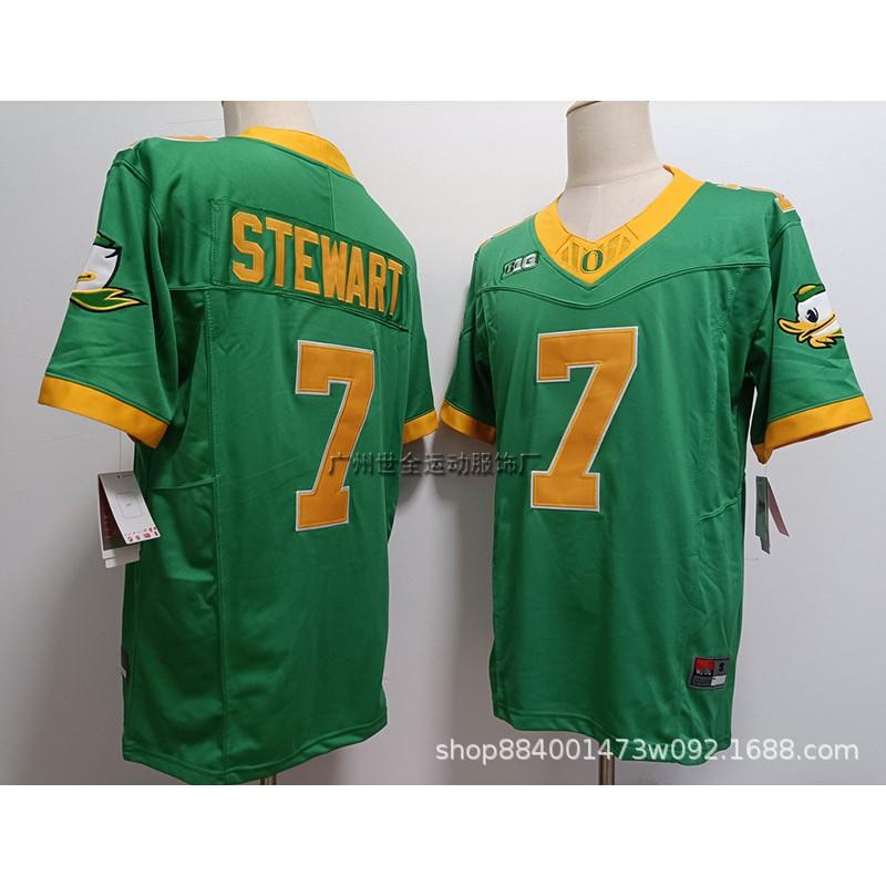 Mens College Football Jersey 7 Duck Team Legend Embroidered Rugby Style Sports Uniform Fans Players