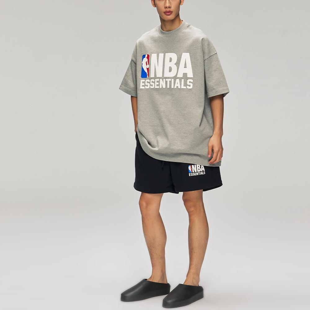 Fear of God Essentials NBA 90er Jahre T-Shirt Beton Heather Herren Oberteile Grau 125NB252002F
