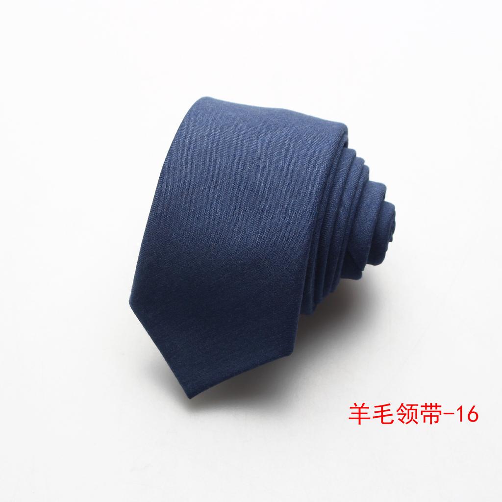 Men'S Business Dress Striped Wool Jacquard 5.5Cm Men'S Tie, Groom Best Man Suit Tie Men'S