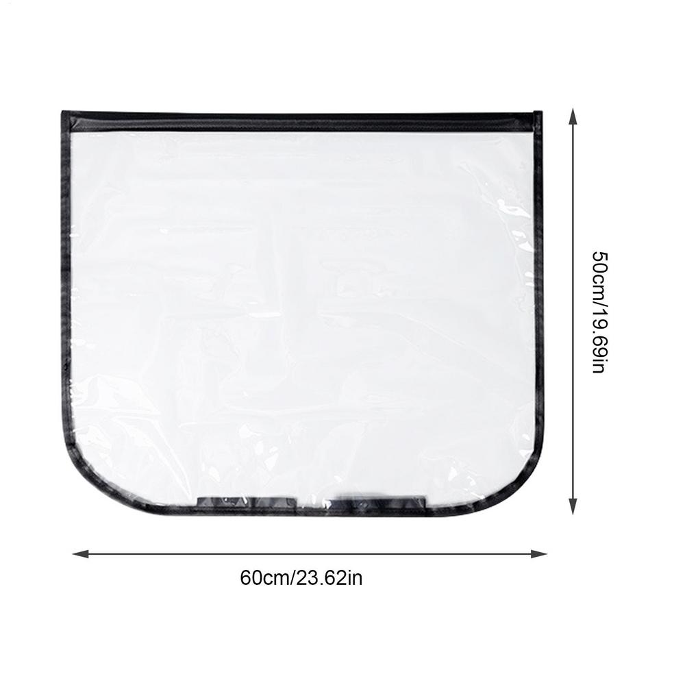 

EV Charger Car Cover Magnetic Transparent Cover for Electric Vehicle EV Charger Port Covers All Weather Protection Fit For EV чорний